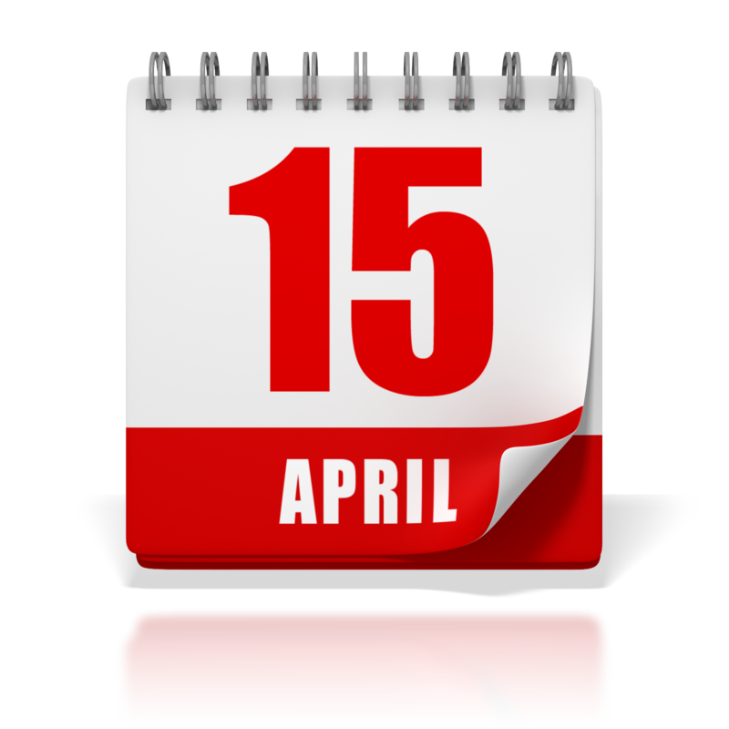 Дата рождения 15 апреля. Лист календаря 15 апреля. Календарь 15. Открытки 15 апреля. Лист календаря рисунок.